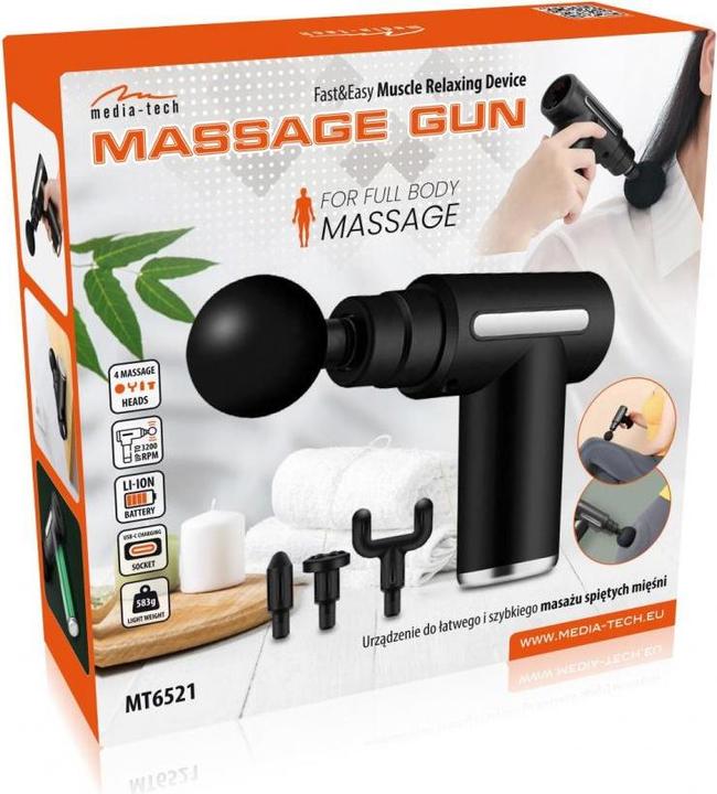 Actual product image Media-Tech Massage Gun MT6521
