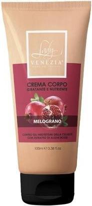 Lady Venezia Feuchtigkeitsspendende und nährende Körpercreme gegen Cellulite - Granatapfel 100 ml Made in I (Körpercreme, 100 ml)