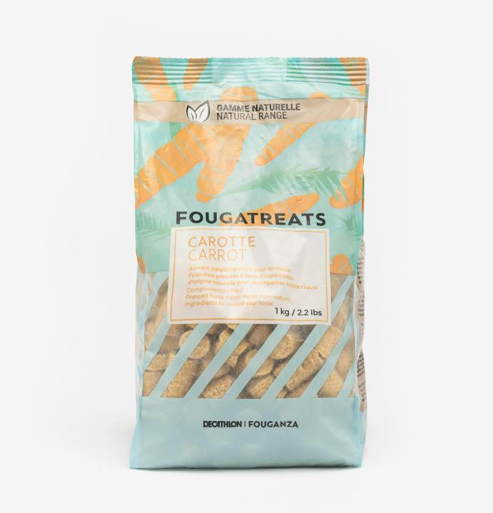 Fouganza Trattamenti Fougatreats Cavallo/Pony Carota 1 kg (1 x, 1000 g)