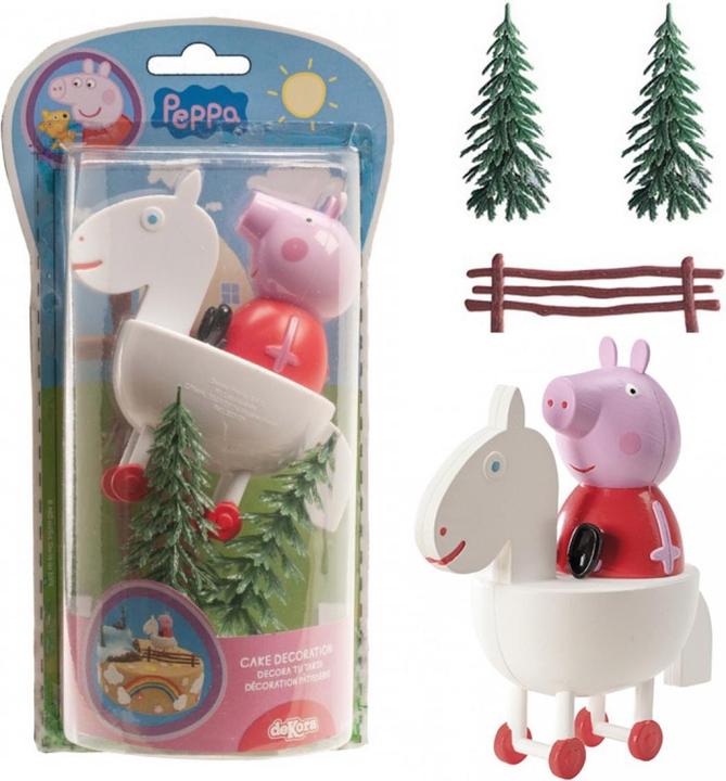 Actual product image Dekora Cake decoration Peppa Pig