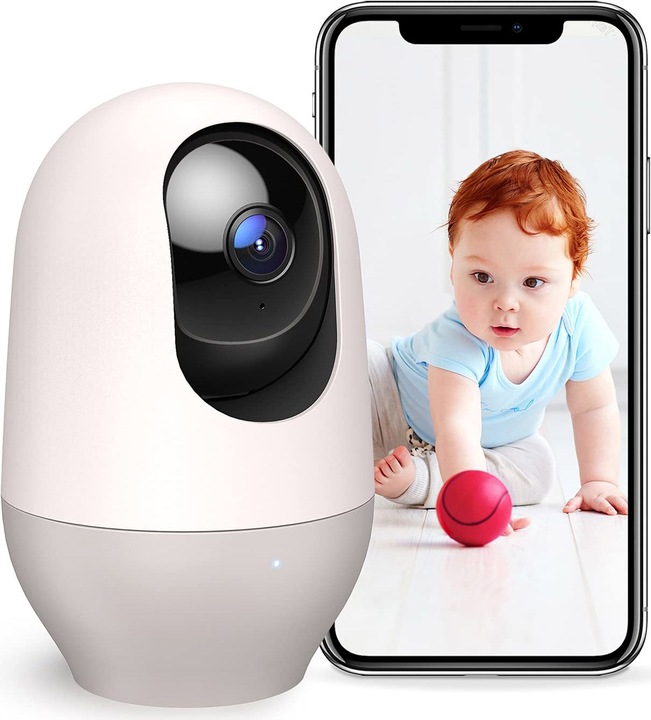 Actual product image Pro nooie Cam 360 (Video & Audio, 10 m)