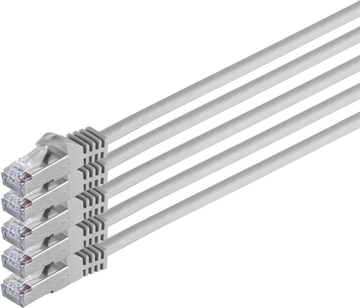 Image du produit S-Conn RJ45-RJ45 m-m (S/FTP, CAT7, 5 m)