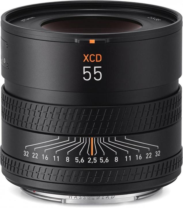 Hasselblad XCD 55mm f/2.5 V (Hasselblad X, Format moyen)