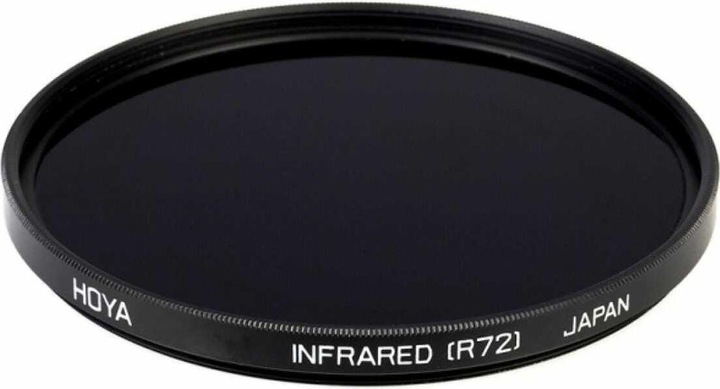 Actual product image Hoya R72 Infrarot Filter (77 mm, Infrared-passing filter)