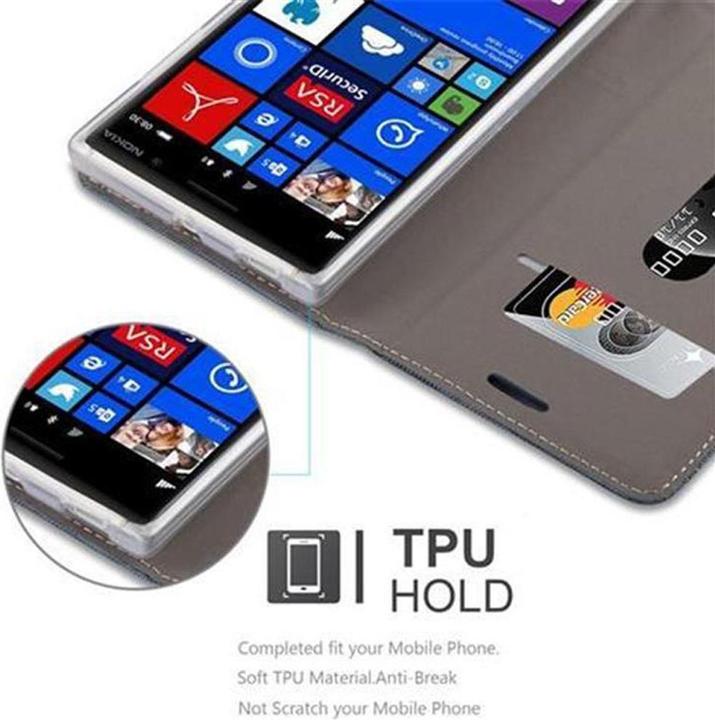 Image du produit Cadorabo Couverture look jeans Book (Nokia Lumia 830)