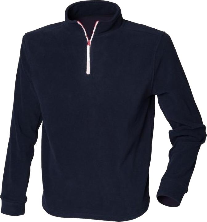 Immagine prodotto Finden & Hales Top in pile con zip al collo e maniche lunghe (XL)