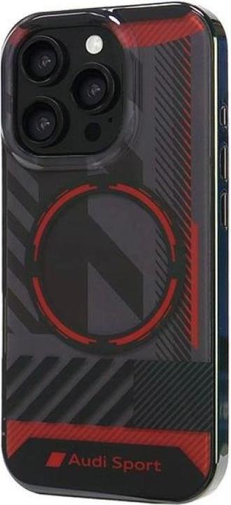 Produktbild Audi IML Sport MagSafe iPhone 16 Pro 6.3" czarny/black hardcase AUS-IMLMIP16P-RSQ/D2-BK (Apple iPhone 16 Pro)