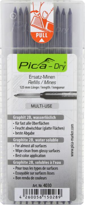 Produktbild Pica Ersatzmine (10 Stück, Graphit, 2.80 mm)