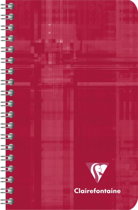 Immagine prodotto Clairefontaine Taccuino a spirale (7,5 x 12 cm, Quadretti, Copertina rigida)