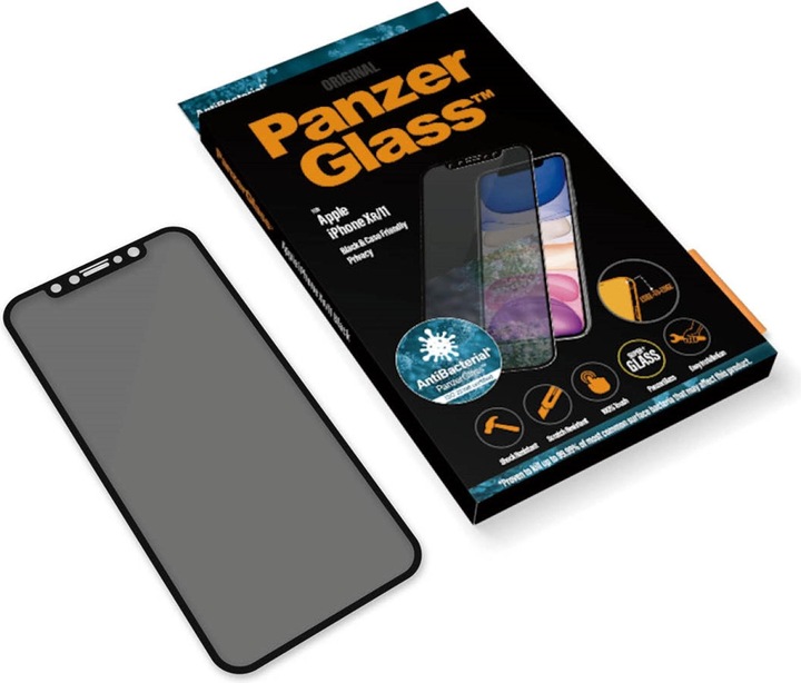 Produktbild PanzerGlass Privacy Edge to Edge (1 Stück, Apple iPhone 11)