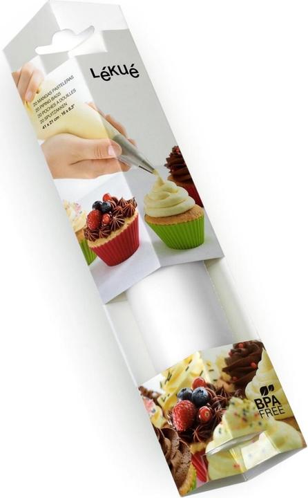 Produktbild Lékué Spritzbeutel-Set Wiederverwendbar 18/8 (Spritzbeutel Set)
