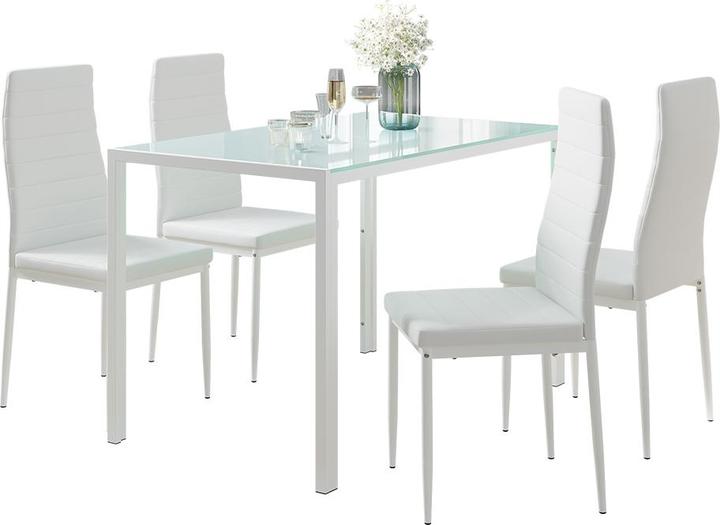 Vicco Grand with 4 chairs (Glass)