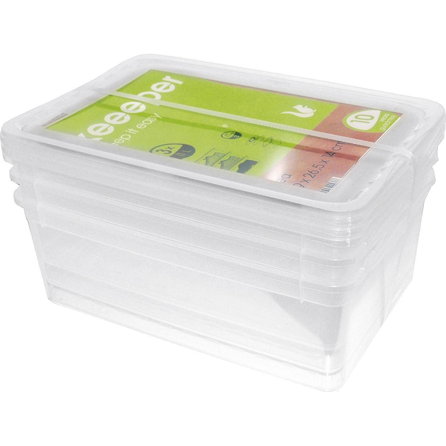 keeeper, Aufbewahrungsbox, Bea (26.50 cm, 11 l, 3x)