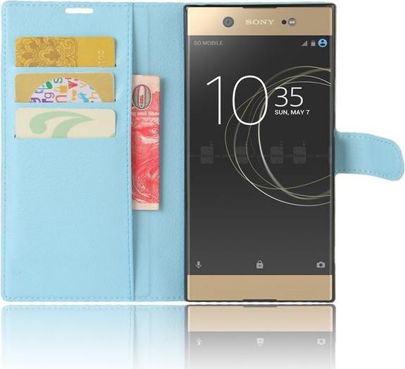 Produktbild MU Classic Hülle aus Leder mit Litchitextur (Sony Xperia XA1 Ultra)
