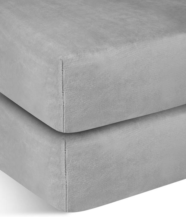 Actual product image Aspero 2 flannel fitted sheets PERPIGNAN (140 x 200 cm)