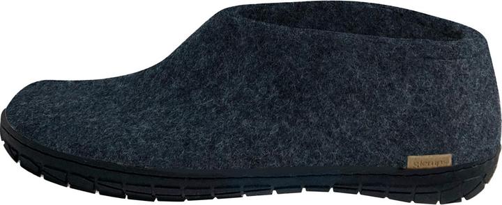 Image du produit Glerups Semelle en caoutchouc naturel Noir Pantoufle (47)