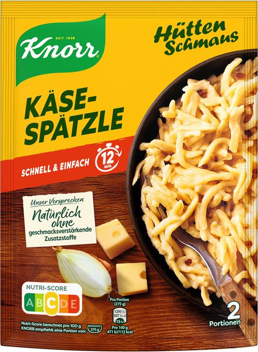 Image du produit Knorr Spätzle au fromage Hüttenschmaus 149 g (149 g)