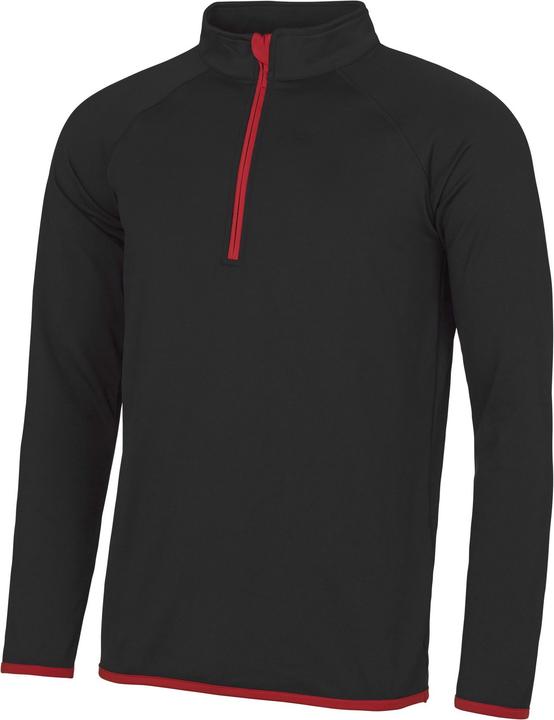 Black, Flame-red