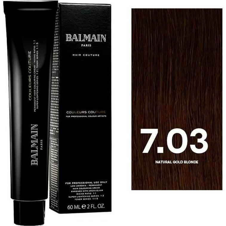 Balmain, Tinta per capelli, Tinta per Capelli Permanente Couleurs Couture (7.03)