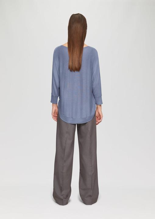 Produktbild S.Oliver Strickpullover Strickpullover mit Fledermausärmeln (S)