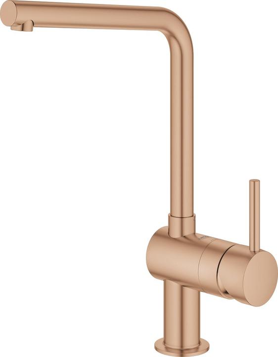 Grohe Robinet de cuisine avec mitigeur Minta warm sunset bruni 31375