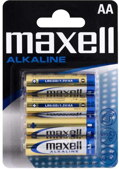 Actual product image Maxell Blister (4 pcs., AA)