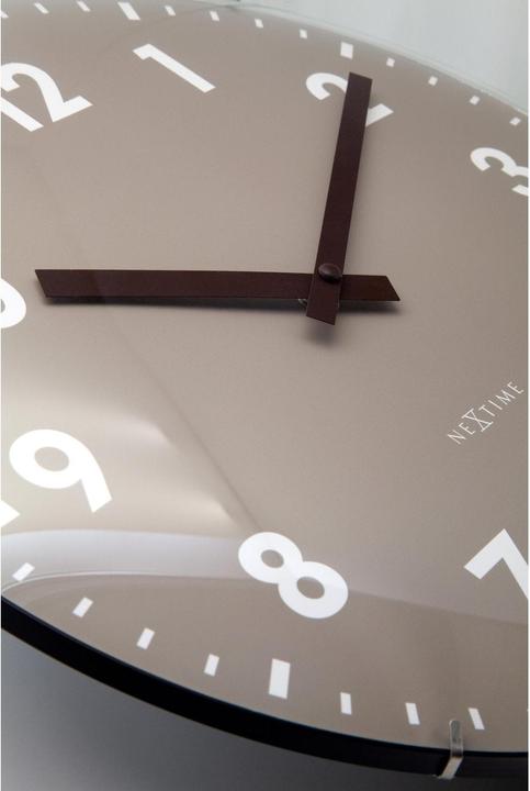 Actual product image Nextime Wall clock Duomo Ø 35 cm, Beige, Shape: Round (35 cm)