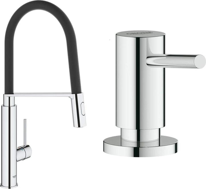 Actual product image Grohe Küchenarmatur mit flexiblen Auslauf Concetto chrom glänzend 31491000