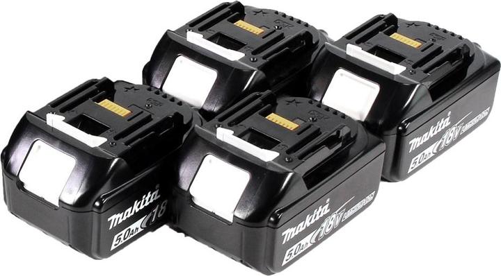 Produktbild Makita Power Source Kit 18V mit DC 18 SF 4-fach Ladegerät + 4x BL1850 Akku 5,0Ah (18 V)