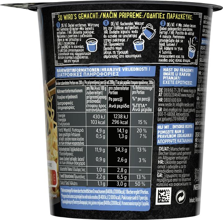 Produktbild Maggi MAGIC ASIA Noodle Cup Chicken (63 g)