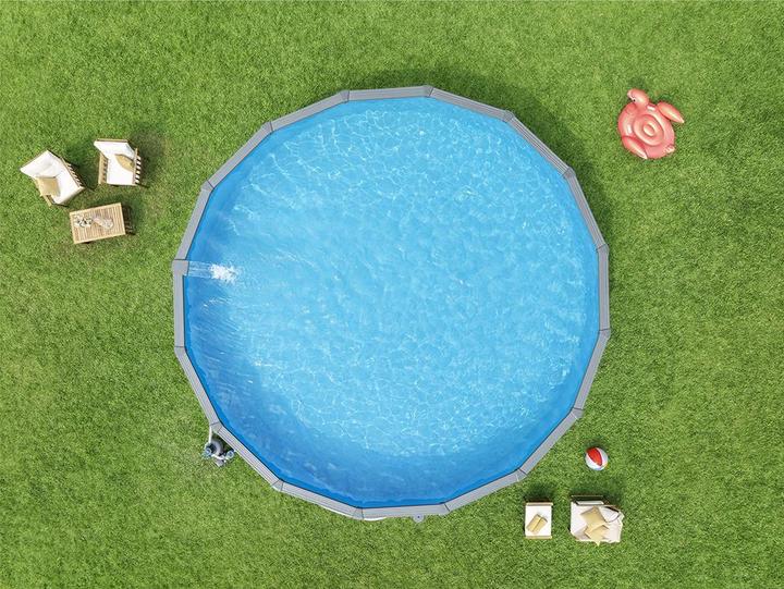 Image du produit Bestway Hydrium Kit piscine hors sol en acier 7,32 x 1,32 m (732 x 132 cm)