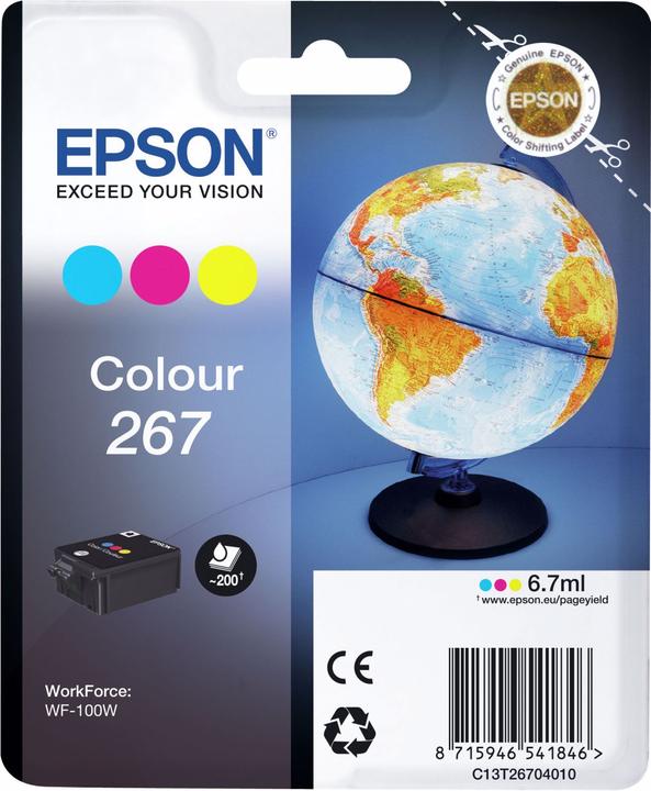 Image du produit Epson 267 (C, M, Y)