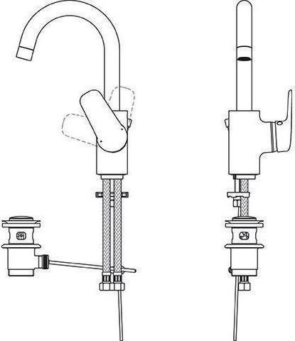 Produktbild Ideal Standard Waschtischarmatur CERAFLEX