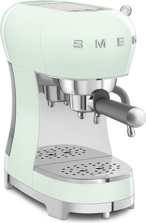Smeg ECF02PGEU Portafilter espresso/coffee machine Pastel green