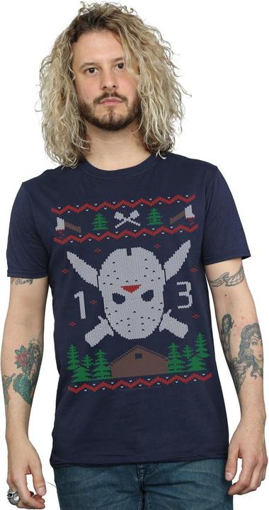Produktbild Absolute Cult Christmas Fair Isle TShirt (M)