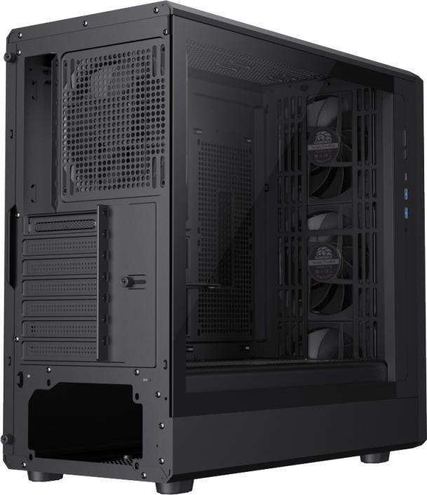 Actual product image GameMax Boitier Moyen Tour ATX Claw 460 avec panneau vitré (Noir) (ATX, ITX, mATX)
