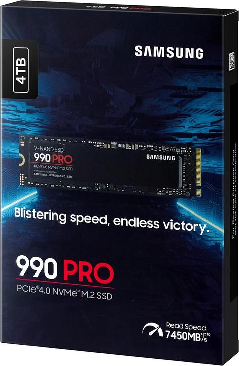 Produktbild Samsung 990 Pro (4000 GB, M.2 2280)