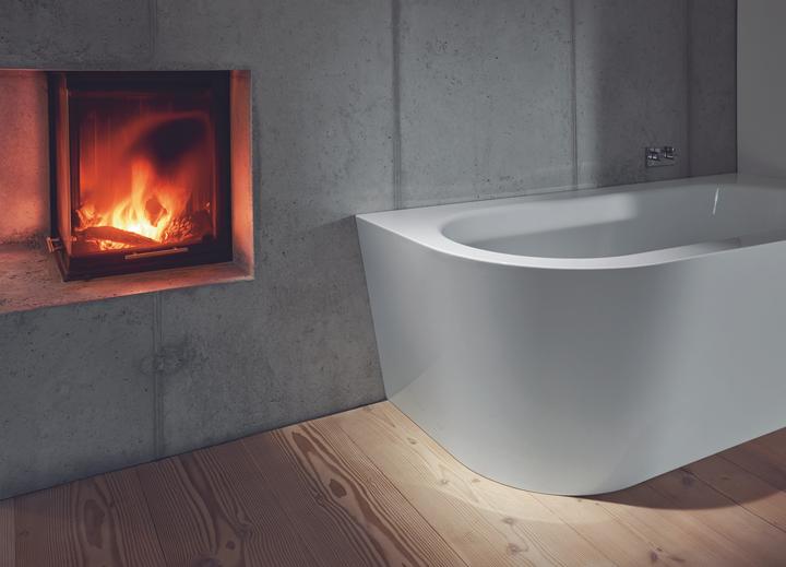 Produktbild Bette Raumsparbadewanne Starlet V Silhouette 80 x 175 cm wei glatt 6690 (122 l, 175 cm, 80 cm)