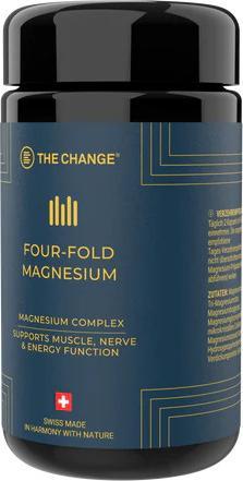 Produktbild BE THE CHANGE Four-Fold Magnesium (60 Stk., Kapseln, 40 g)