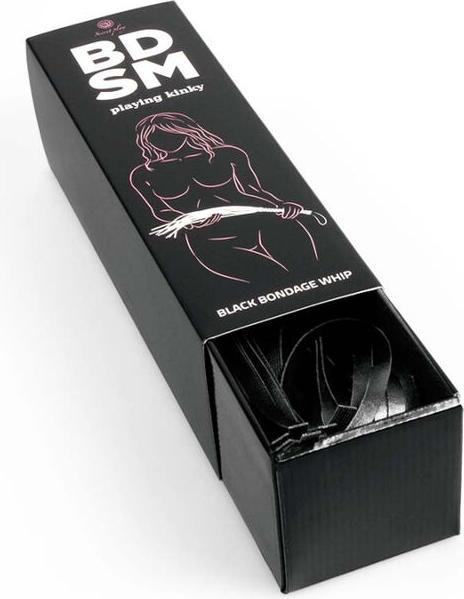 Image du produit Secret play Secretlay Fouet Noir De Bondage? Collection Bdsm