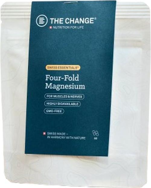 Actual product image BE THE CHANGE Four-Fold Magnesium (60 Piece, Capsules, 40 g)