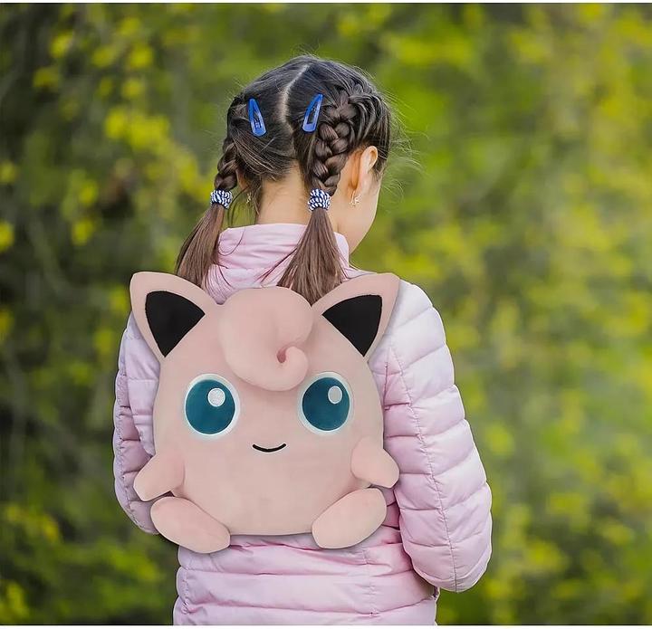 Produktbild Canenco Pokemon 3D Rucksack Plüsch Jigglypuff (28 cm)