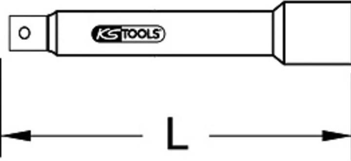 Actual product image KS Tools 3/8" extension