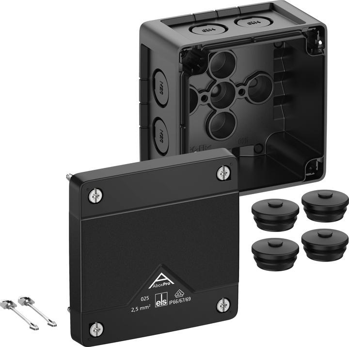 Spelsberg Abox Pro 025-L/sw Abzweigkasten Schutzart 40200001