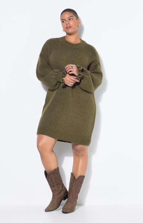Produktbild Studio Untold Strickkleid, oversized, Rüschenärmel (46, 48)