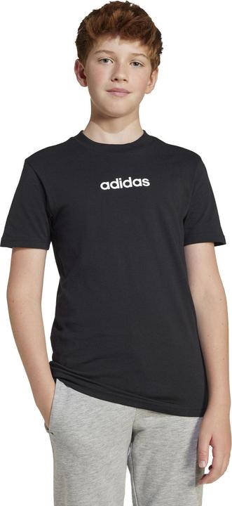 Produktbild Adidas J Lin Tee 160 - black/white (164)