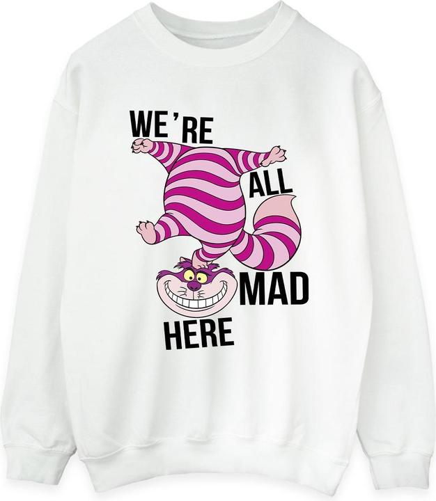 Immagine prodotto Disney Felpa Alice in Wonderland All crazy here (M)