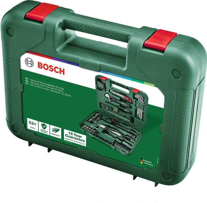 Actual product image Bosch Home & Garden Advanced hand tool set (52 pieces)