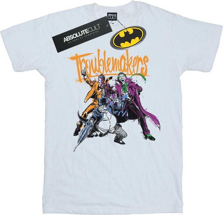 Actual product image Mens Batman Troublemakers T-Shirt (S)