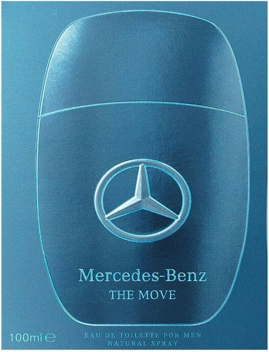 Actual product image Mercedes-Benz The Move by Eau de Toilette Spray 100 ml (Eau de toilette, 100 ml)